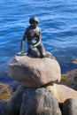 Sculpture of The Little Mermaid Copenhagen, Denmark Royalty Free Stock Photo